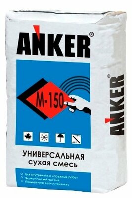 Пескобетон  ANKER М-150, 40 кг