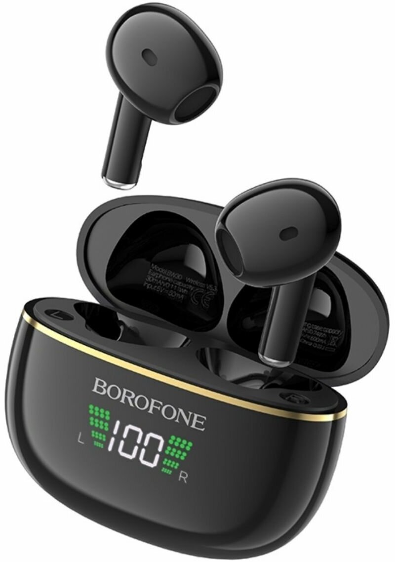 Беспроводные наушники Borofone BW30 черный