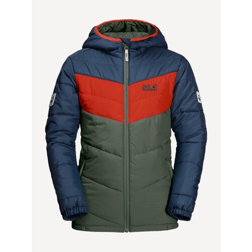 Куртка Jack Wolfskin THREE HILLS JACKET KIDS, дет., цвет night blue, размер 92