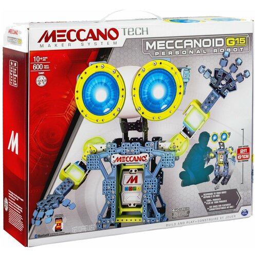 Конструктор Meccano TECH 15401 Меканоид G15, 600 дет.
