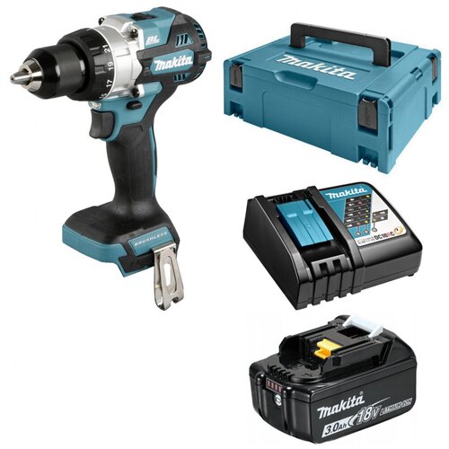 Дрель-шуруповерт аккумуляторная 130Нм LXT 18В аккумулятор 3Ач и зу Makita DHP486RF 2867000₽
