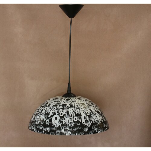 Светильник кухонный, Потолочный, Пластик 40 см, Буквы