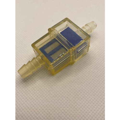 Фильтр топливный квадратный мотоцикл мопед тонкой очистки с магнитом синий 219₽