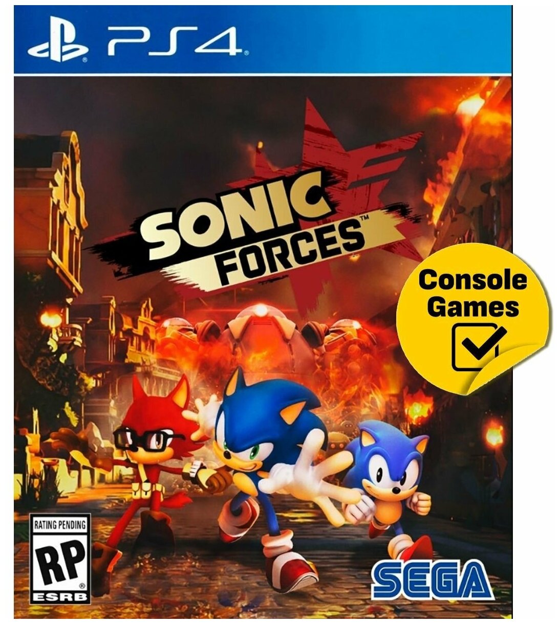 Sonic Forces (русские субтитры) (PS4) Новый