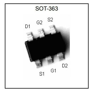 Микросхема MTDK5S6R N-Channel MOSFET 30V 0.25A SOT-363