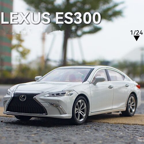 Коллекционная масштабная модель Lexus ES300 1:24 (металл, свет, звук)