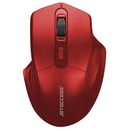 Мышь беспроводная JetA Comfort OM-U61G 80012001600dpi Pixart 3065 4 кнопки USB красная 236900₽