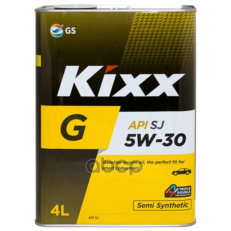 Kixx Масло Моторное 5W30 Kixx 4Л Полусинтетика G Api Sj/Cf