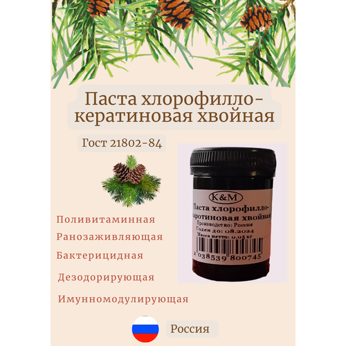 Хлорофилло-каротиновая паста 50 гр