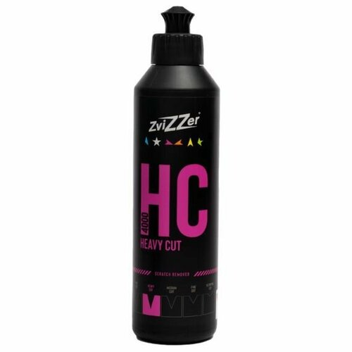 фото Полировальная паста крупнозернистая 250ml zvizzer hc 4000 heavy cut