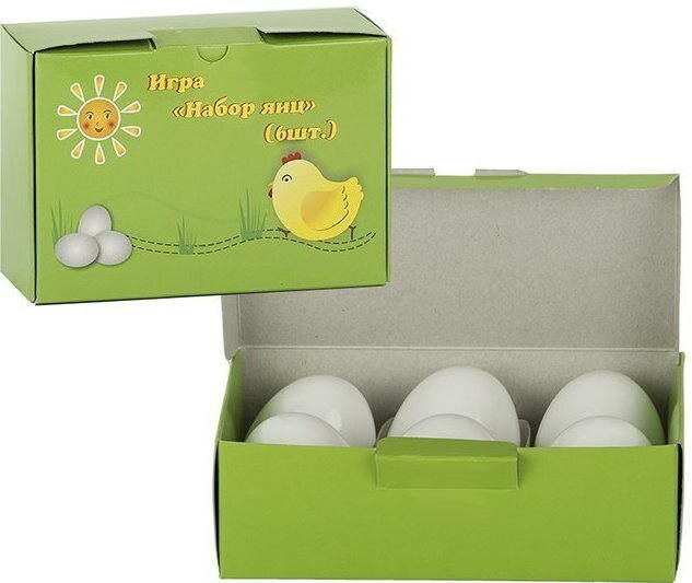Набор продуктов СТРОМ Набор яиц У884 белый