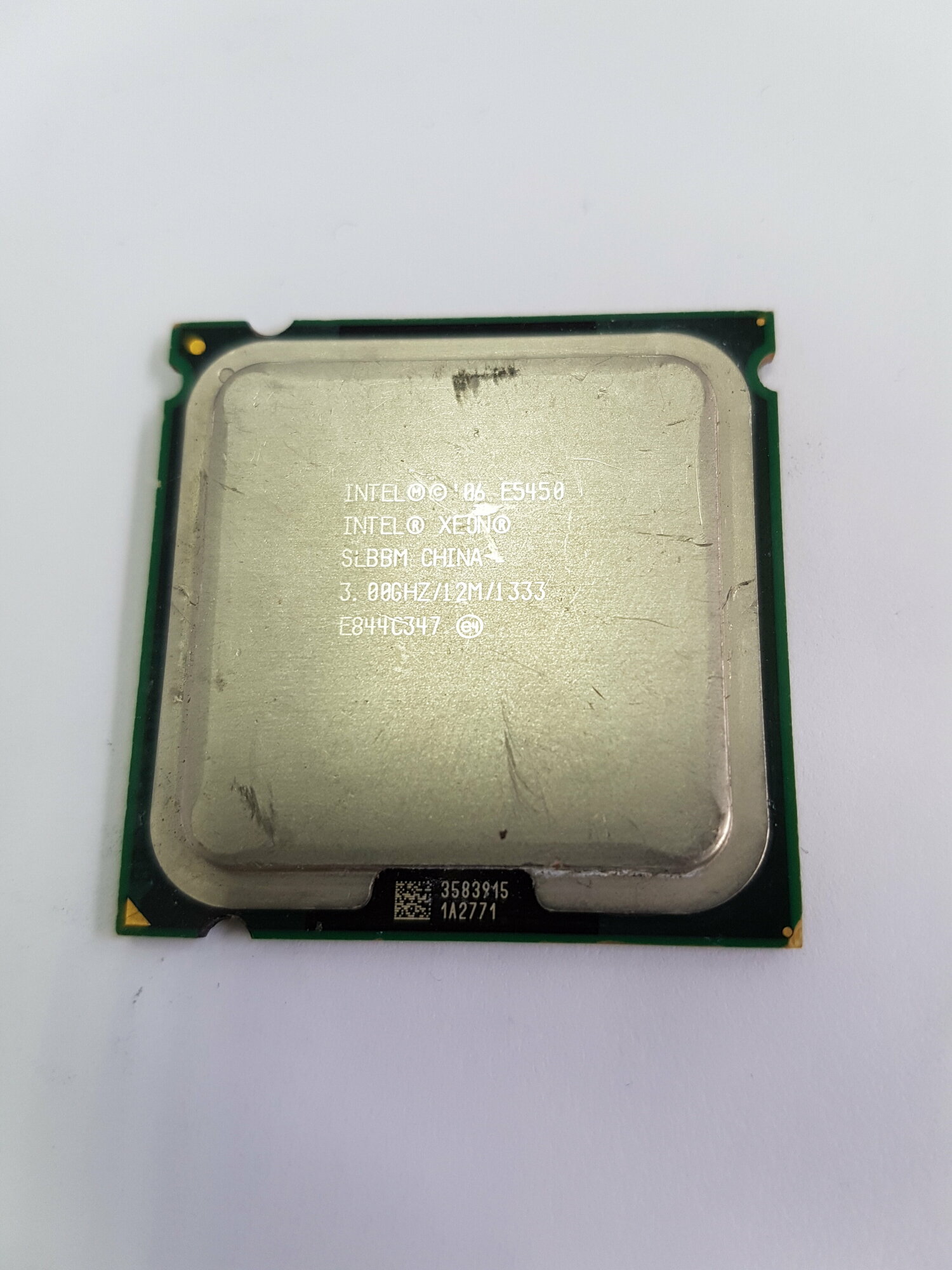 Процессор CPU Intel Xeon X5450 3.0 GHz/4core/ 12Mb L2/120W/1333MHz LGA775(с перемычкой)