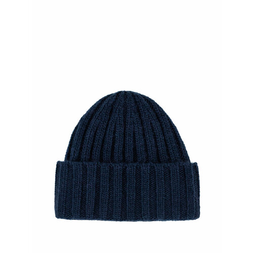 фото Шапка бини ferz, размер 56-58, синий