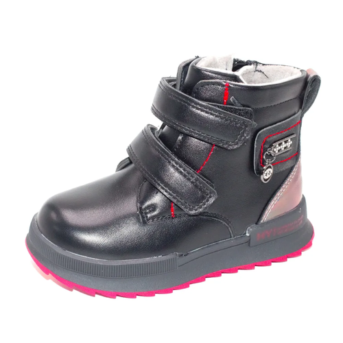 фото Ботинки, размер 30, красный, черный нет