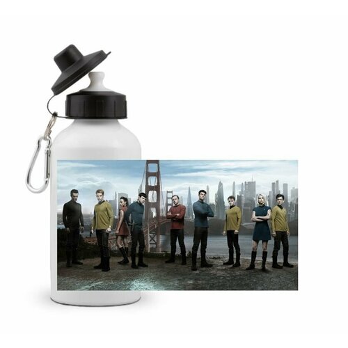 фото Спортивная бутылка star trek, стартрек №1 goodbrelok