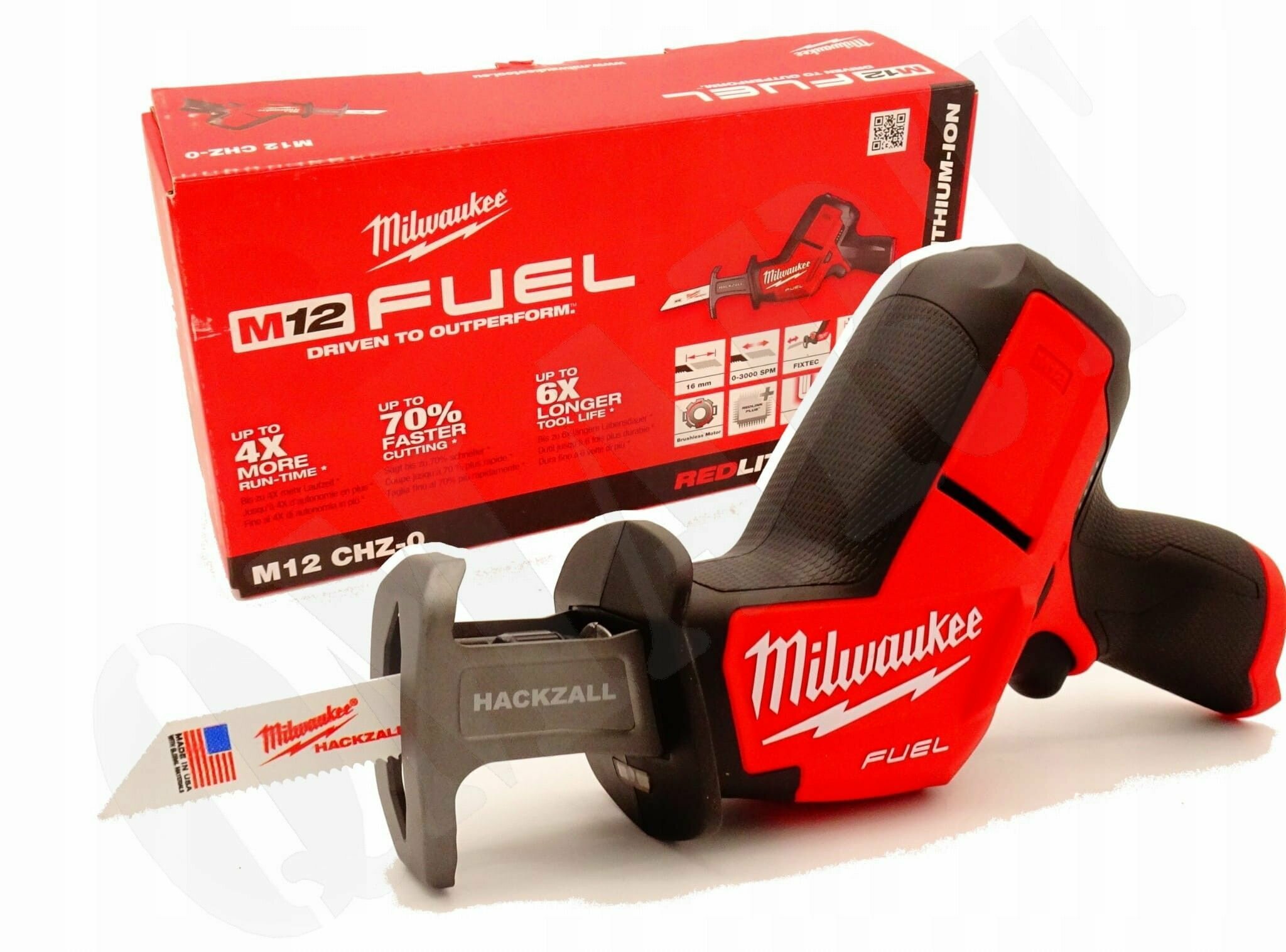 Компактная сабельная пила MILWAUKEE M12 CHZ-0 FUEL 4933446960