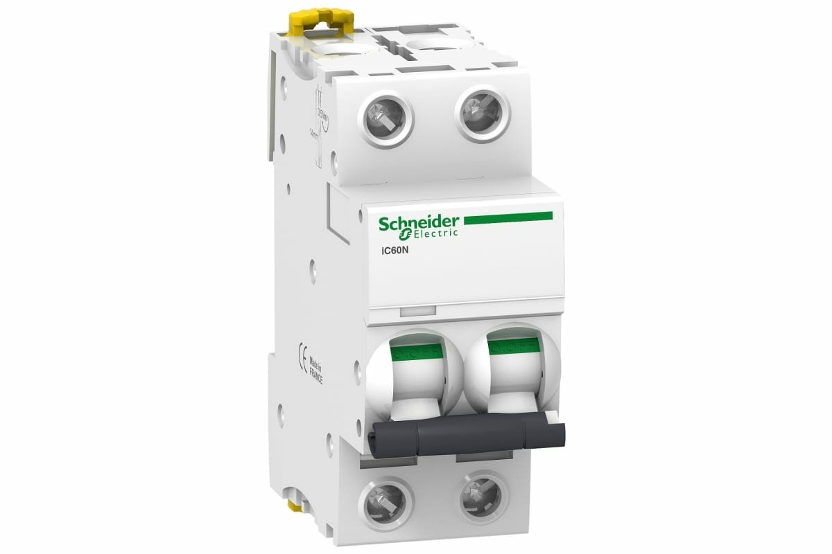 Автомат 2П 32A хар-ка С 6кА iC60N Acti9 Schneider Electric