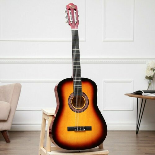 Гитара классическая Music Life GQD-H38Y, санберст, 97 см гитара детская классическая 6 струн чехол