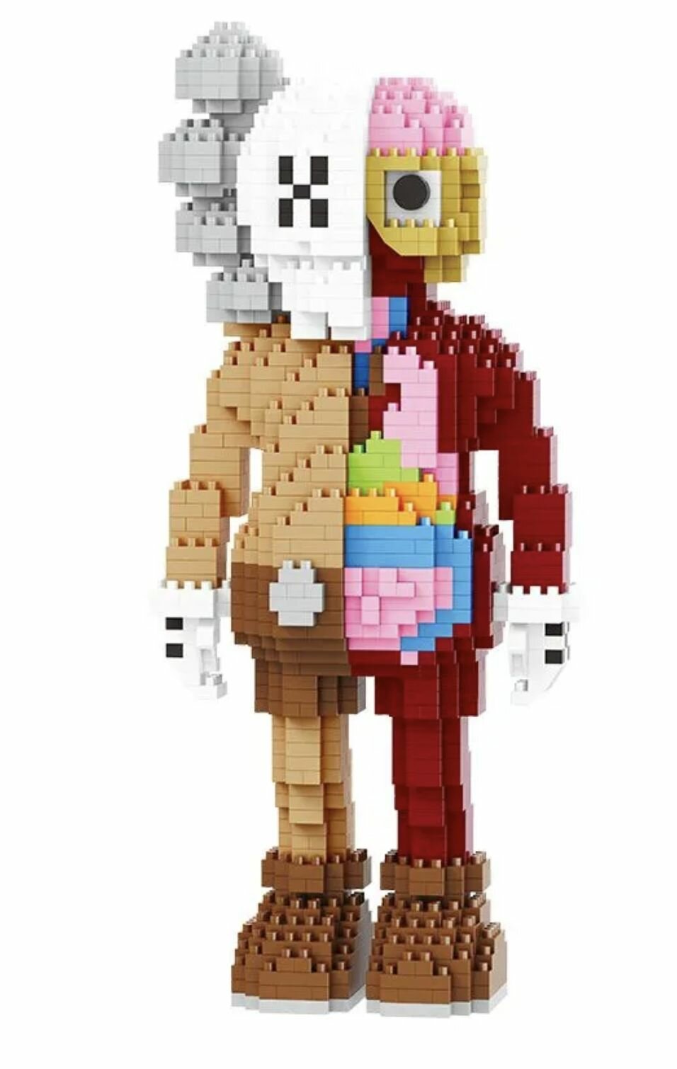 Конструктор Kaws большая фигурка 1315 деталей