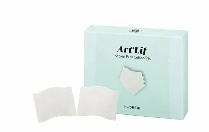 фото The Saem, Диски хлопковые в наборе art'lif 1/2 skin pack cotton pad