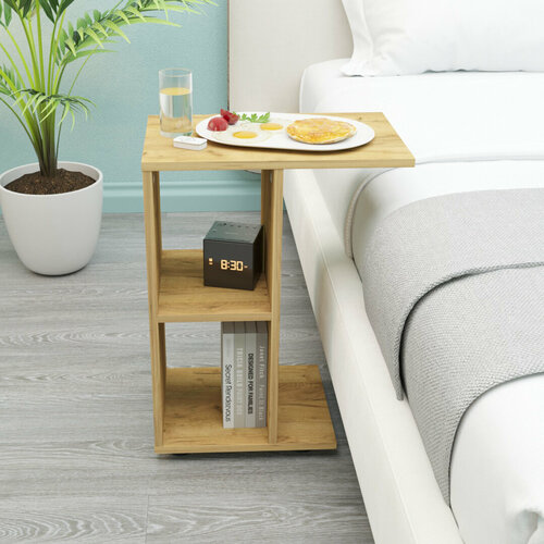 Журнальный стол Assistant 47x30x63см, дуб светлый