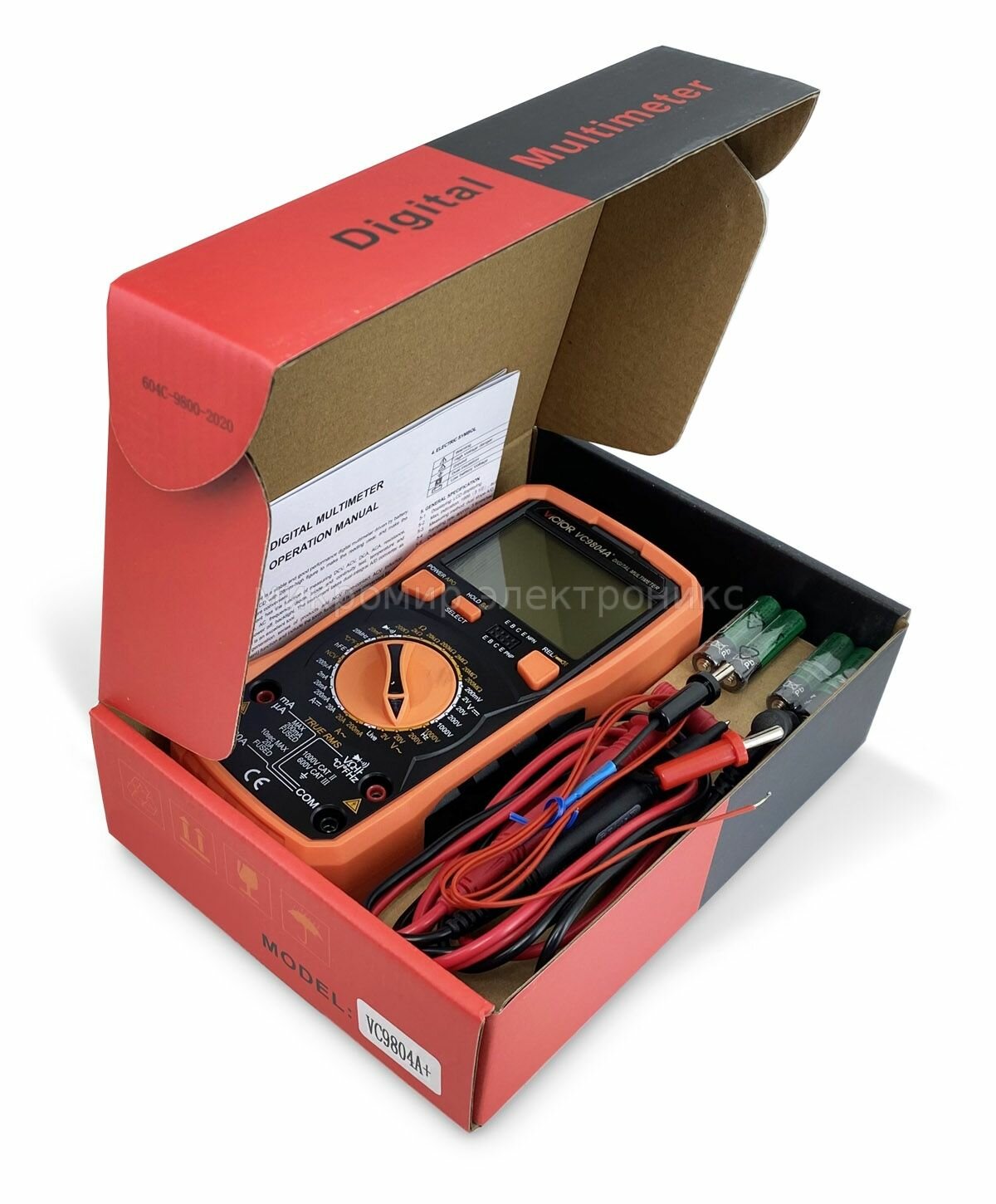 Изображение Мультиметр Victor VC9804A+