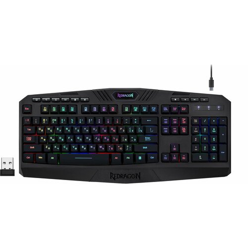 Клавиатура Redragon Harpe RGB беспроводная 3934₽