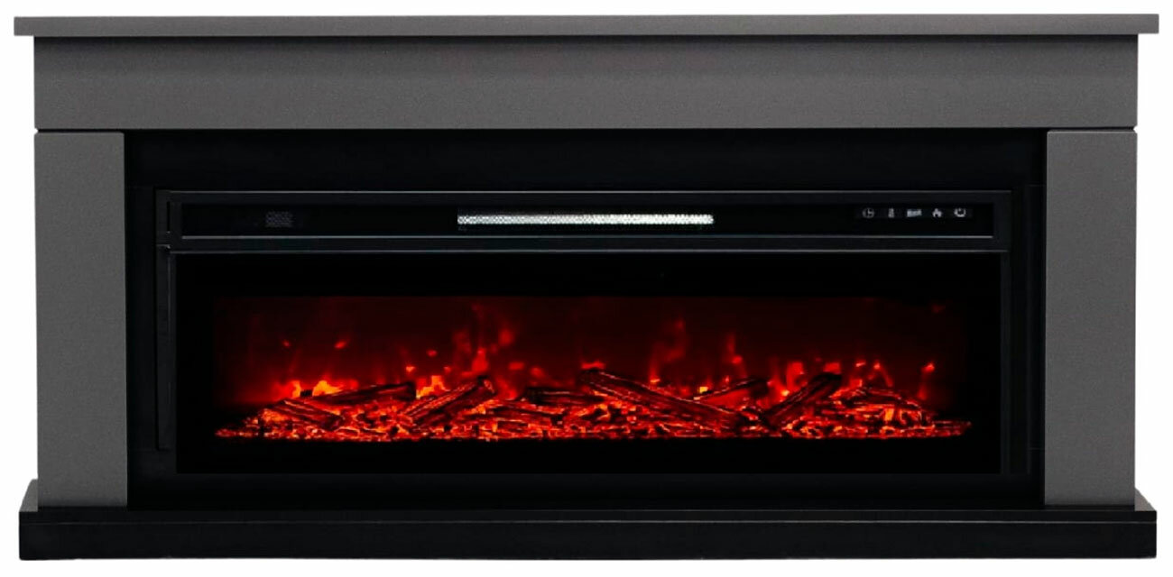 Каминокомплект Elekam Bolton с очагом Pulsar 38 графит грей разборный