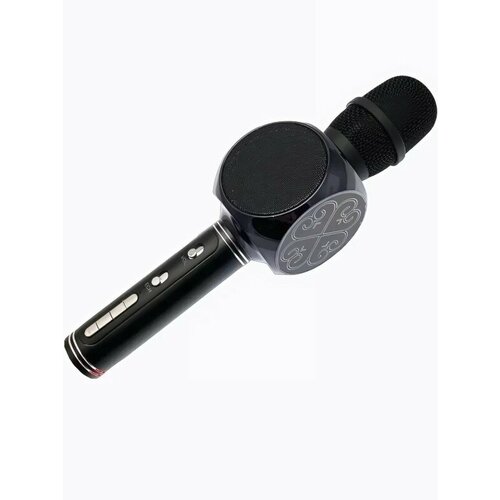 Караоке-микрофон беспроводнойМикрофон-колонка BluetoothЧерный цвет 1965₽