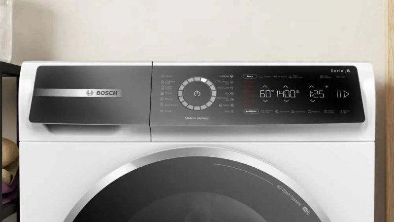 Стиральная машина Bosch WGB24400ME, белый/черный (наклейка на Русском) — фото 1