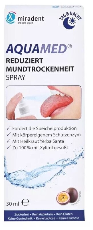 Спреи Для Полости Рта Aquamed Spray Day & Night Спрей для увлажнения полости рта при сухости (30мл.)