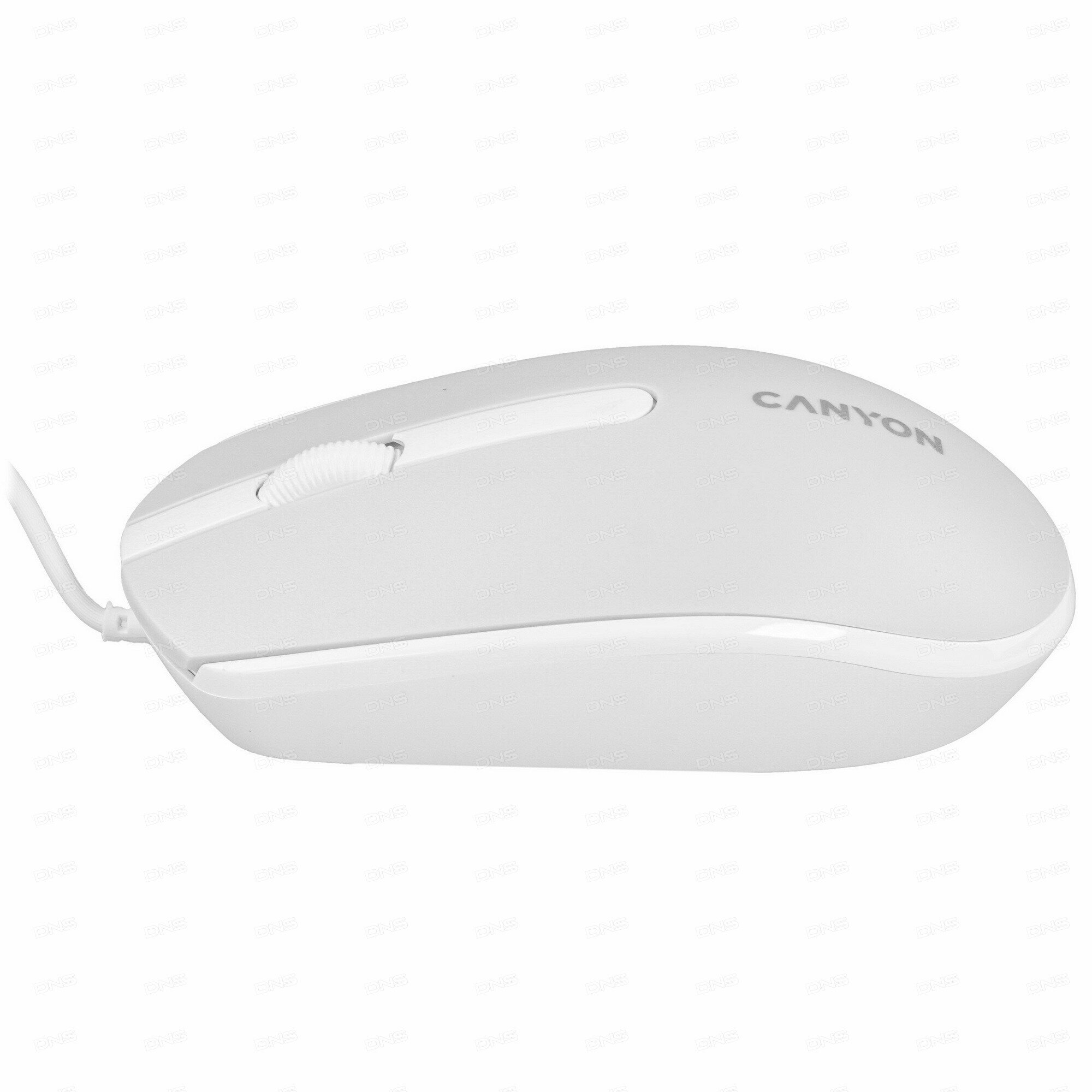 Мышь проводная Canyon M-10, 1000dpi, Белая лаванда (White lavender) CNE-CMS10WL - фото №17
