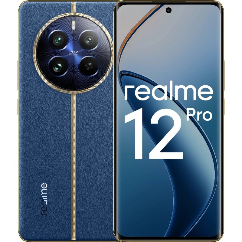 Смартфон Realme 12 Pro, 12/512 GB, Blue Sea / Синий (RMX3842)