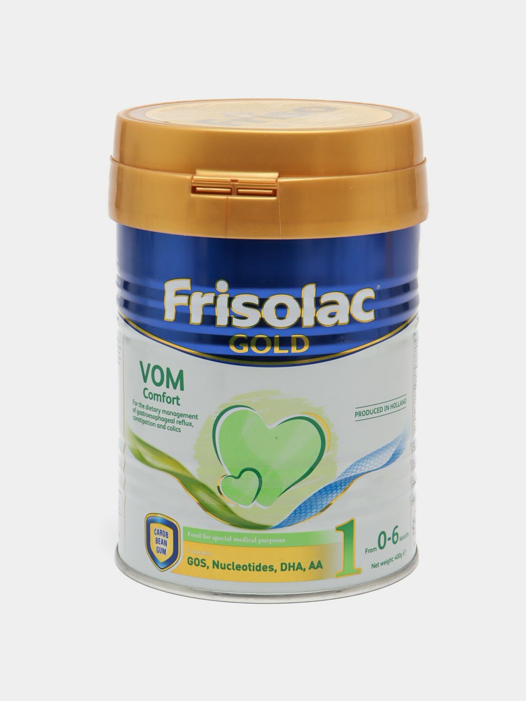 Молочная смесь Frisolac Vom Comfort 1, против колик, запоров, срыгиваний, с 0 до 6 мес, банка