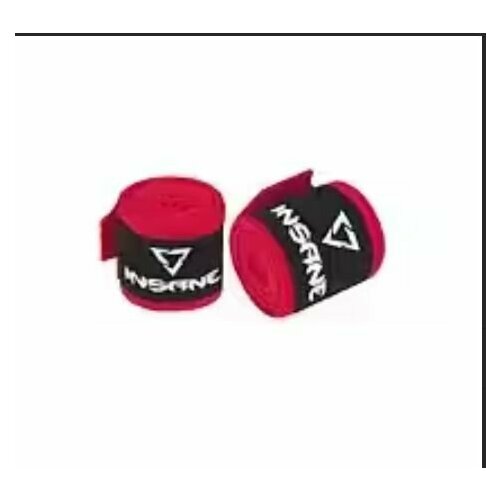 Бинт боксерский INSANE COBRA IN22-HW201, хлопок/нейлон, красный, 4,5 м