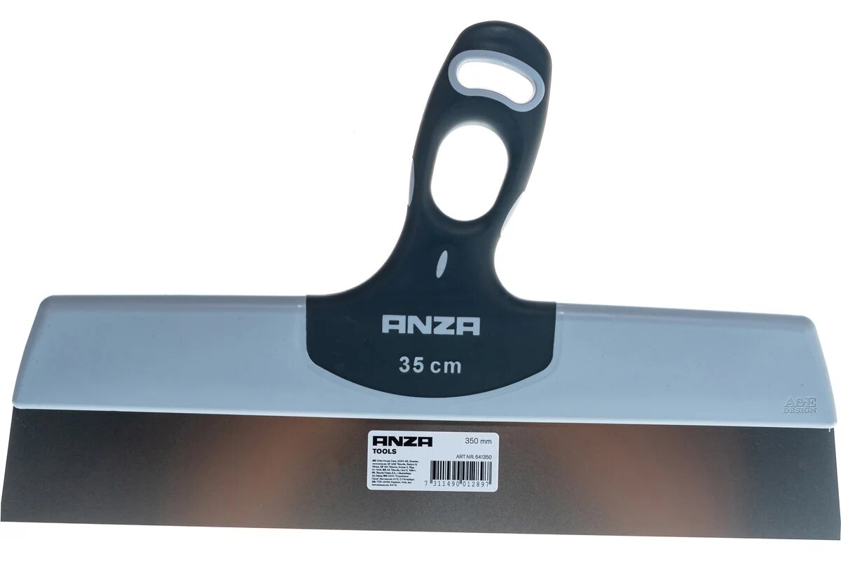 Шпатель фасадный Anza нержавеющая сталь 350 мм 641350