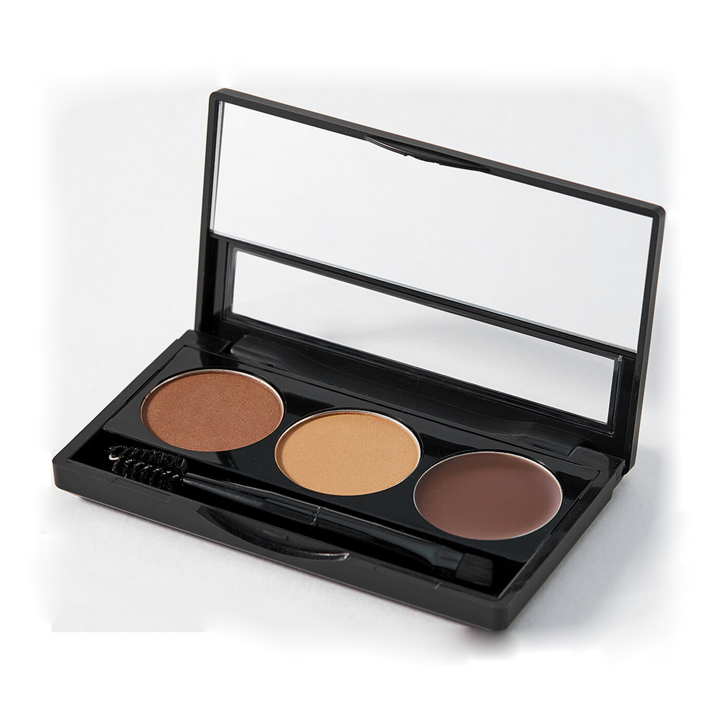 Палитра теней для век "Палитра", металлик, шиммер, матовый, желтая — фото 1