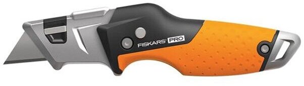 Нож строительный складной FISKARS CarbonMax (1027224)