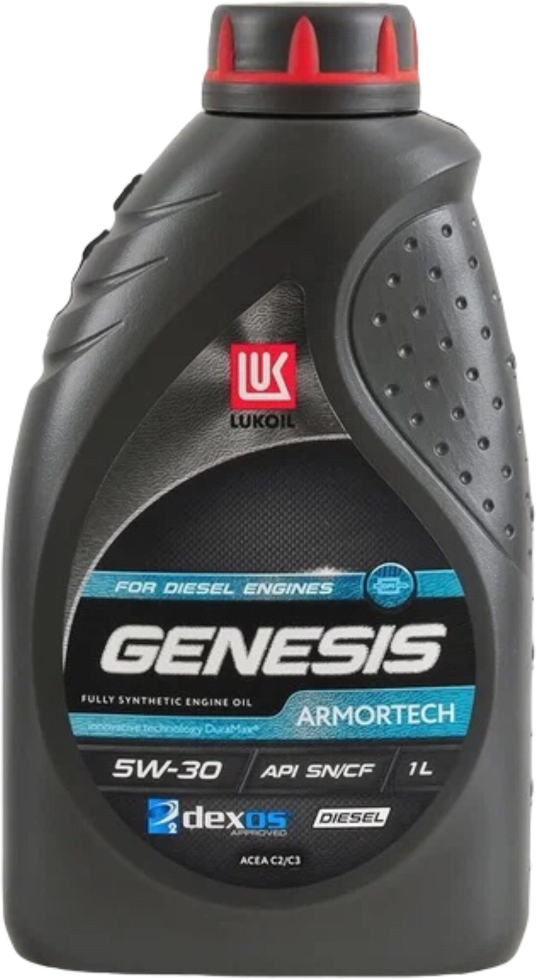 LUKOIL Масло Моторное Синтетическое Лукойл Genesis Armortech Diesel 5W-30 1Л