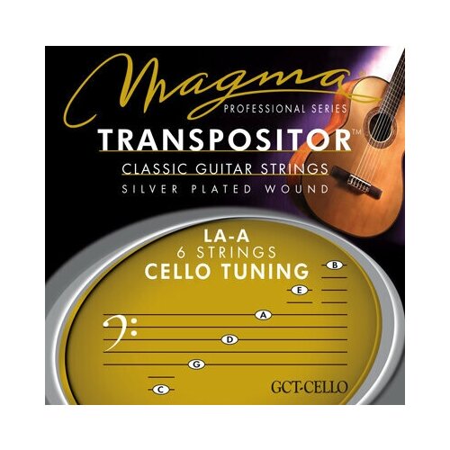 Комплект струн для классической гитары Magma Transpositor GCT-CELLO