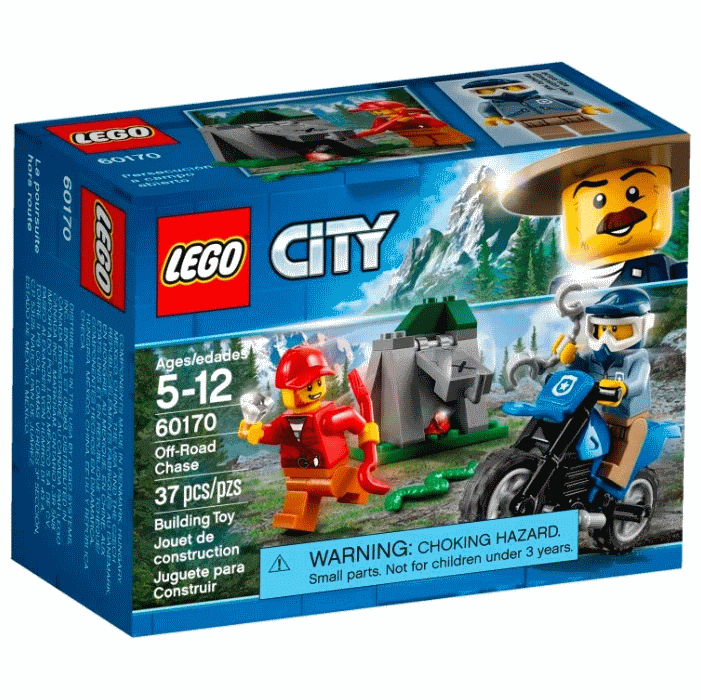 Конструктор LEGO City 60170 Погоня по бездорожью