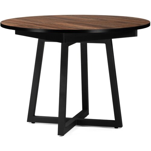 Деревянный стол Woodville Регна дерево/черный