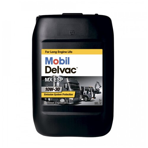 Mobil Delvac MX ESP 10W-30, 20 л. Масло моторное. Mobil 153855