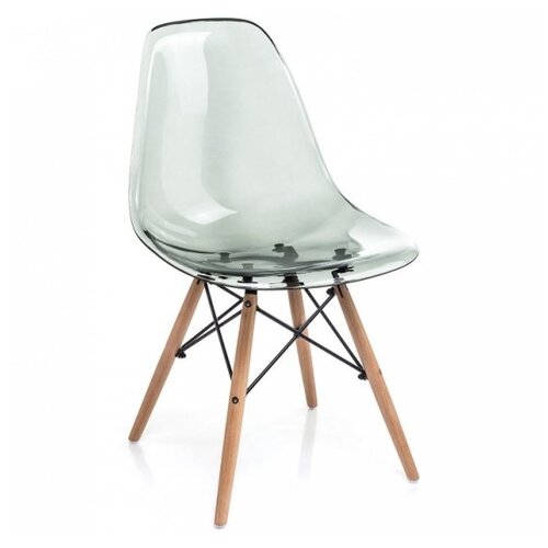 фото Стул woodville eames (pc-015), пластик, цвет: светло-серый