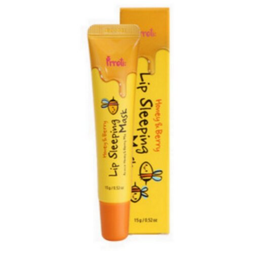 lip sleeping mask ex berry 20g Prreti Ночная маска для губ на основе пчелиного воска Honey&Berry Lip Sleeping Mask, 15 гр