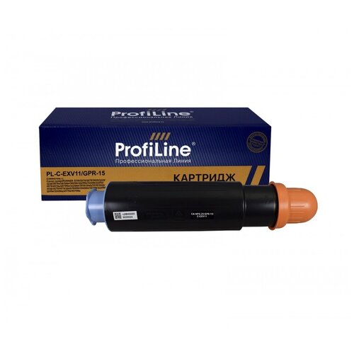 Картридж ProfiLine PL-C-EXV11/GPR-15, 24000 стр, черный картридж profiline pl c exv11 gpr 15 24000 стр черный