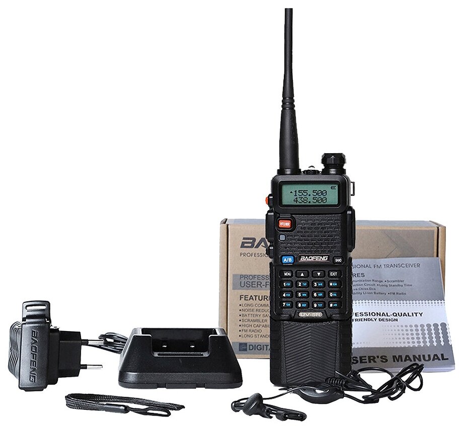 Рация Baofeng UV-5R 3800 мАч