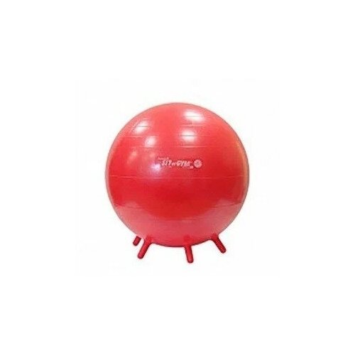 Мяч "Sit 'n' Gym " с BRQ 55 см (красный), система "антивзрыв" ОРТО 89.55