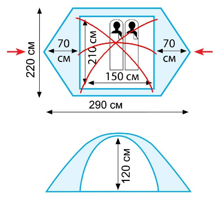палатка Tramp - фото №3