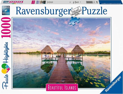 Пазл Ravensburger 1000 деталей: Красивые острова. Небесный вид